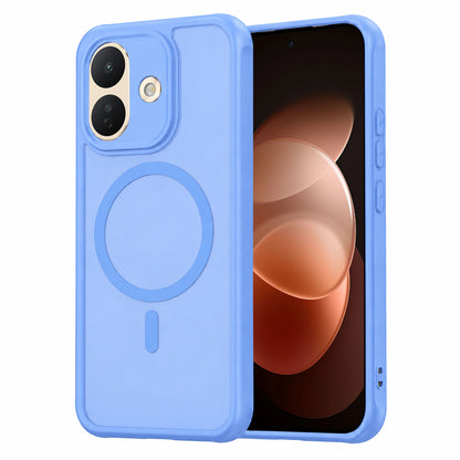 Etui MagSafe do Xiaomi Redmi Note 17 Pro, Techsuit, HaloFrost II, niebieskie