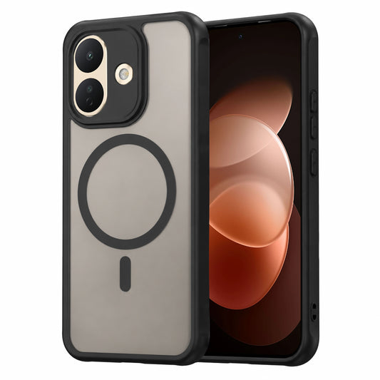 Etui MagSafe do Xiaomi Redmi Note 17 Pro, Techsuit, HaloFrost II, czarne