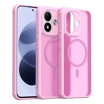 Etui MagSafe do Xiaomi Redmi Note 17 Pro, Techsuit, HaloFrost II, różowe