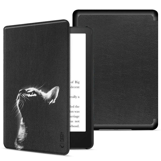 Etui do Amazon Kindle Paperwhite 6 cali, Tech-Protect, SmartCase Cat, czarne