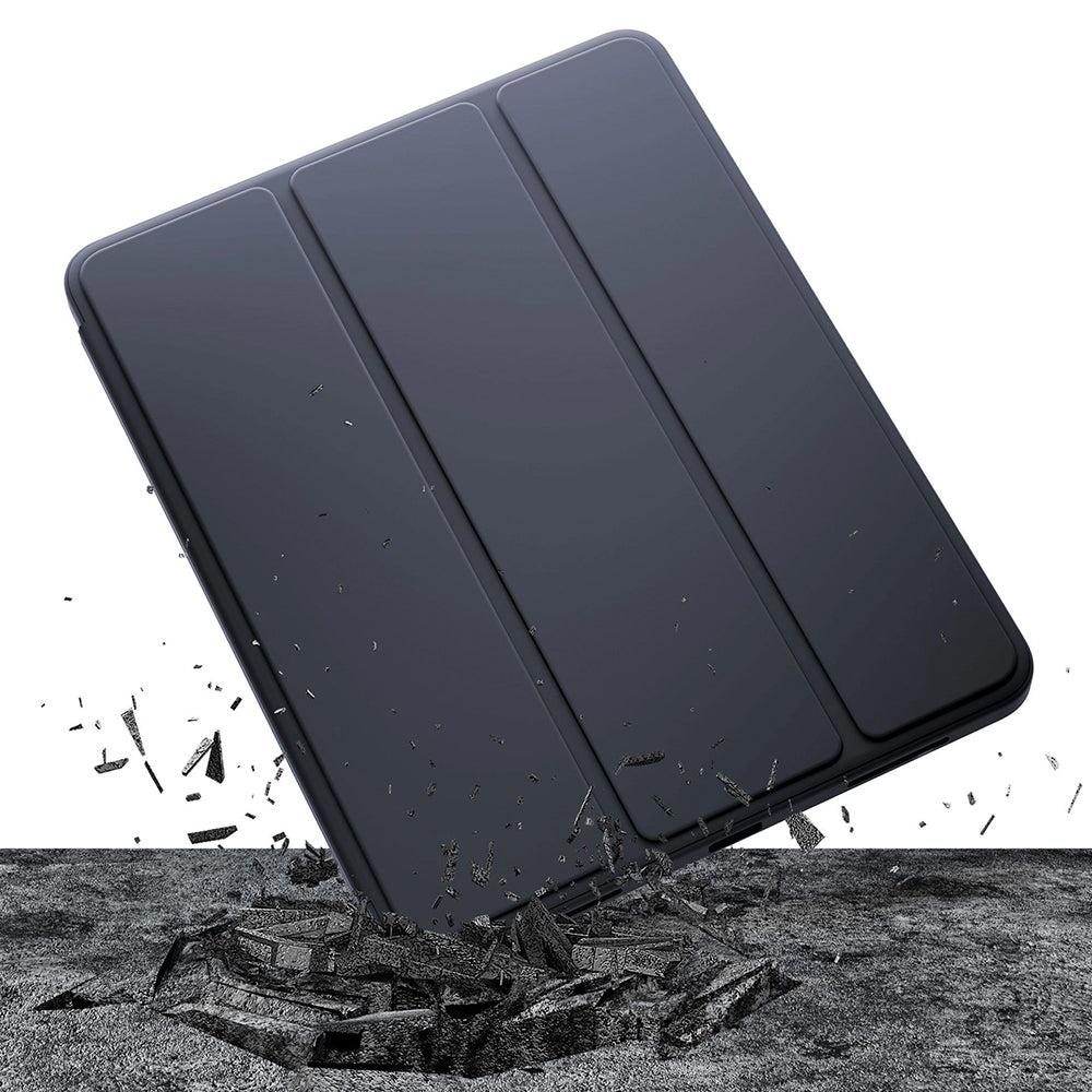 Case for Apple iPad (2025) / (2022), 3MK, Soft Tablet, Black
