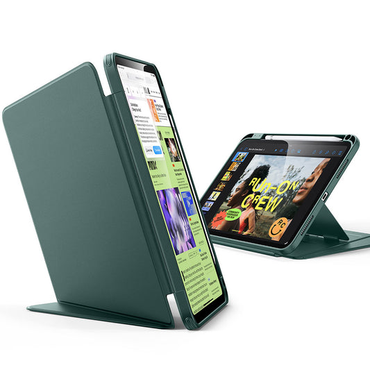 Etui na Apple iPad (2025) / (2022), ESR, Flip Hybrid z uchwytem na ołówek, Zielone