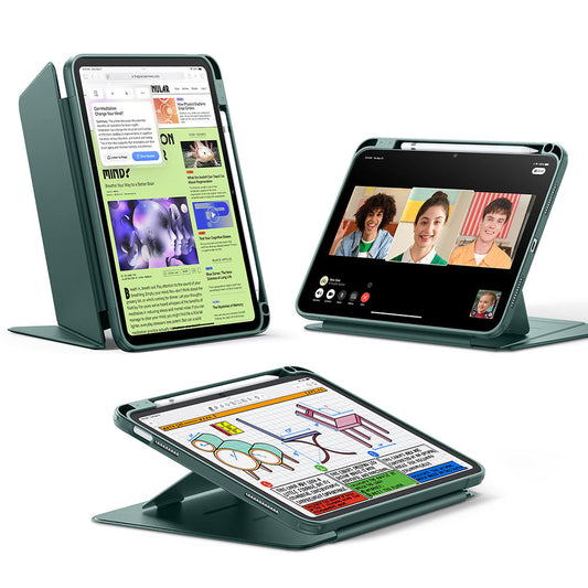Etui na Apple iPad (2025) / (2022), ESR, Flip Hybrid z uchwytem na ołówek, Zielone