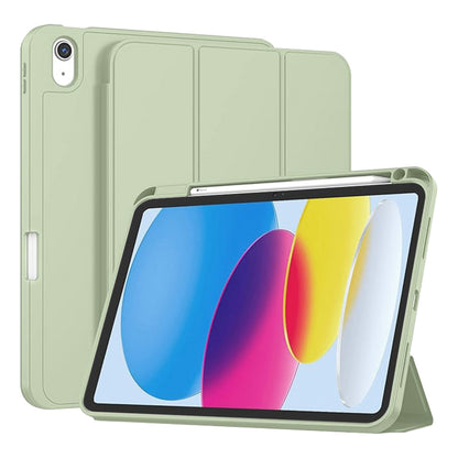 Case for Apple iPad (2025) / (2022), Techsuit, Flex Trifold, Matcha Green