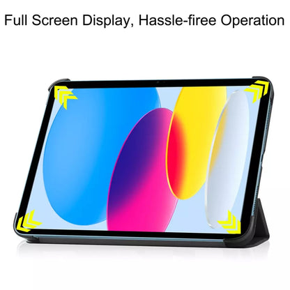 Etui na Apple iPad (2025) / (2022), Techsuit, FoldPro, Niebieskie