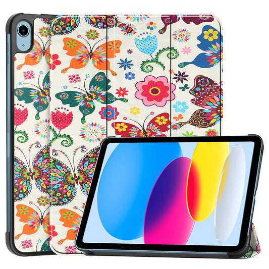 Etui na Apple iPad (2025) / (2022), Techsuit, FoldPro Butterfly, Wielokolorowe