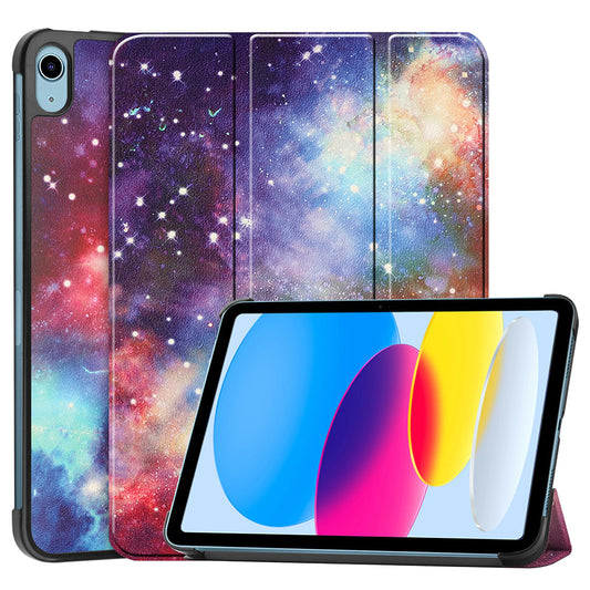 Etui na Apple iPad (2025) / (2022), Techsuit, FoldPro Galaxy, wielokolorowe
