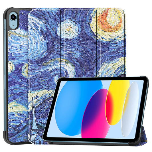 Etui na Apple iPad (2025) / (2022), Techsuit, FoldPro Starry Night, wielokolorowe