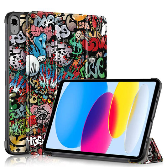 Etui na Apple iPad (2025) / (2022), Techsuit, FoldPro Urban Vibe, Wielokolorowe