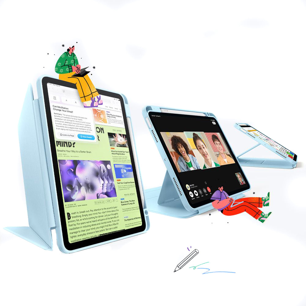 Etui na Apple iPad Air 13 (2025) / Air 13 (2024), ESR, Flip Hybrid, Niebieskie