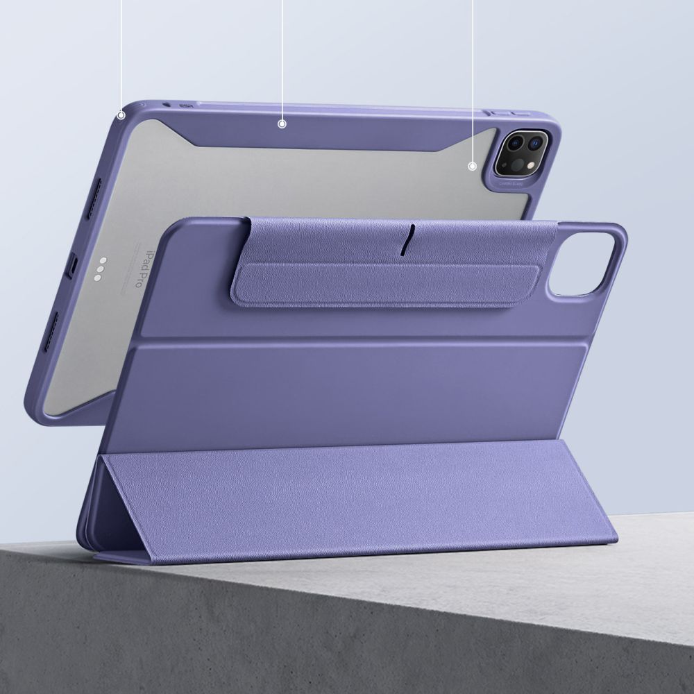 Etui do Apple iPad Pro 13 (2024), ESR, Rebound Hybrid, Fioletowy