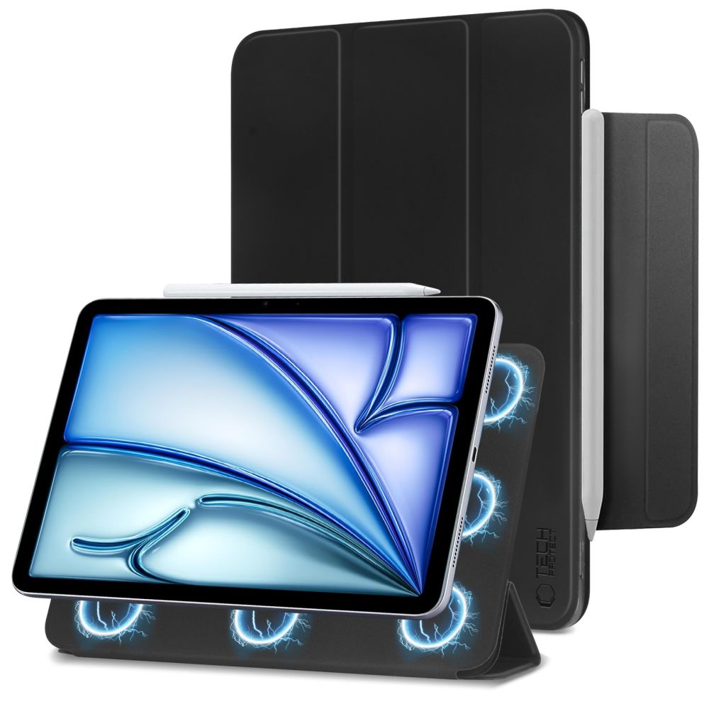 Etui do Apple iPad Air 11 (2024) / Air (2022) / Air (2020), Tech-Protect, SmartCase, czarne