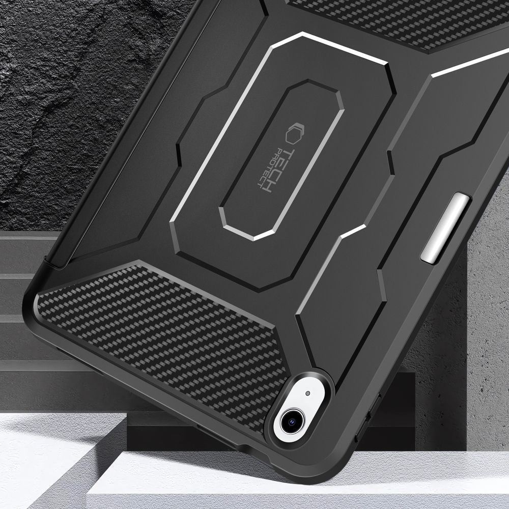 Etui na Apple iPad (2025) / iPad (2022), Tech-Protect, Endurance, Czarne