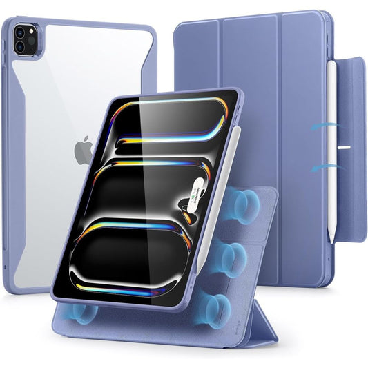 Etui do Apple iPad Pro 13 (2024), ESR, Rebound Hybrid, Fioletowy