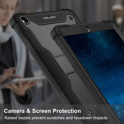 Etui na Apple iPad 9.7 (2018) / 9.7 (2017), Techsuit, Rugged TabShell, czarne