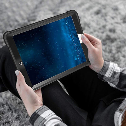 Etui na Apple iPad 9.7 (2018) / 9.7 (2017), Techsuit, Rugged TabShell, czarne