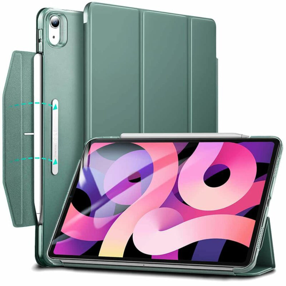 Etui na Apple iPad Air 11 (2025) / Air 11 (2024) / Air (2022) / Air (2020), ESR, Ascend Trifold, Satynowa Zielona