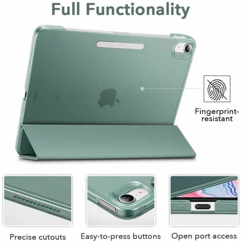 Etui na Apple iPad Air 11 (2025) / Air 11 (2024) / Air (2022) / Air (2020), ESR, Ascend Trifold, Satynowa Zielona