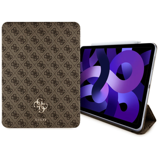 Etui na Apple iPad Air 11 (2025) / Air 11 (2024), Guess, 4G Big Logo, Brązowy