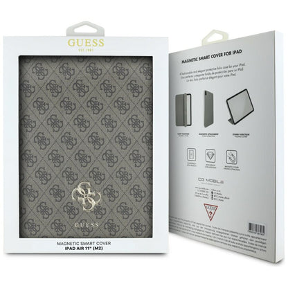 Etui na Apple iPad Air 11 (2025) / Air 11 (2024), Guess, 4G Big Logo, Brązowy