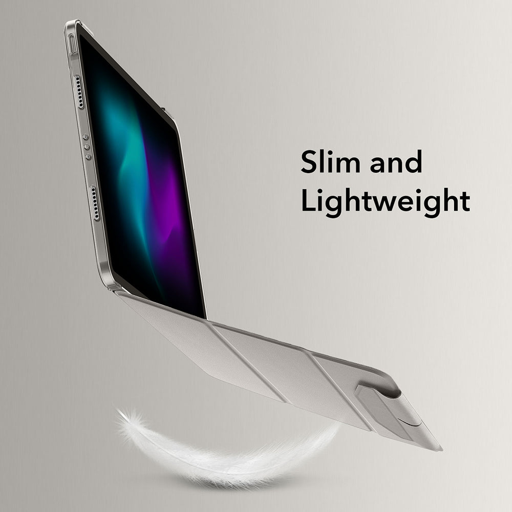 Etui na Apple iPad Air 13 (2026) / Air 13 (2025) / Air 13 (2024), ESR, Ascend Trifold, Szary Satynowy
