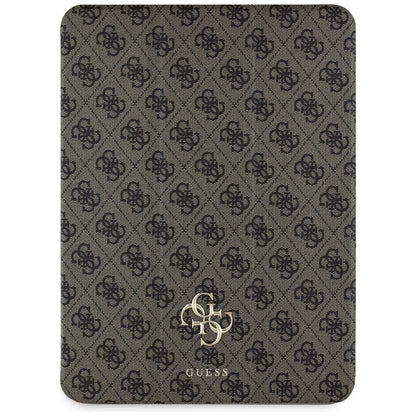 Etui dla Apple iPad Air 13 (2025) / Air 13 (2024), Guess, 4G Big Logo, Brązowy