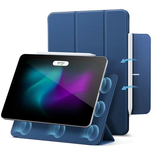 Etui do Apple iPad Air 13 (2025) / Air 13 (2024) / Pro 12.9 (2022) / Pro 12.9 (2021) / Pro 12.9 (2020), ESR, Rebound, Granatowe