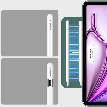 Etui na Apple iPad Air 13 (2026) / Air 13 (2025) / Air 13 (2024) / Pro 12.9 (2022) / Pro 12.9 (2021), ESR, Rebound, Zielony Satynowy