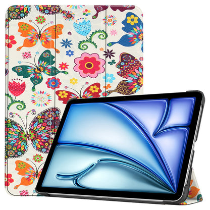 Case for Apple iPad Air 13 (2026) / Air 13 (2025) / Air 13 (2024), Techsuit, FoldPro Butterfly, Multicolor