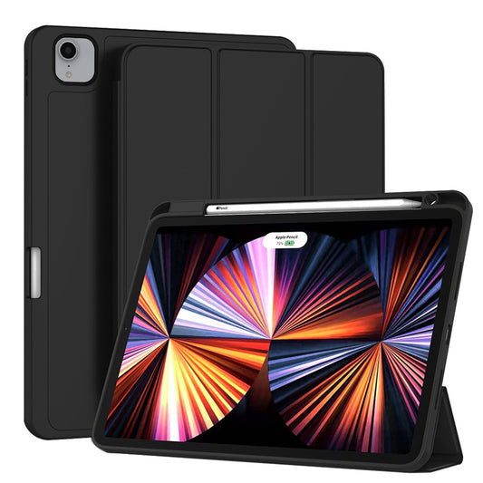 Etui na Apple iPad Pro 11 (2022) / Pro 11 (2021) / Pro 11 (2020) / Pro 11 (2018), Techsuit, Flex Trifold, czarne