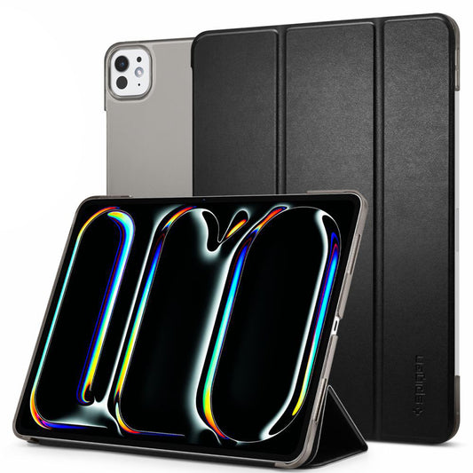 Etui do Apple iPad Pro 11 (2024), Spigen, Smart Fold, Czarna ACS07025
