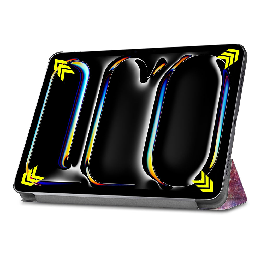 Etui na Apple iPad Pro 11 (2024), Techsuit, FoldPro Galaxy, wielokolorowe