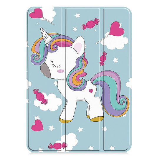 Case for Apple iPad Pro 11 (2024), Techsuit, FoldPro Unicorn, Multicolor