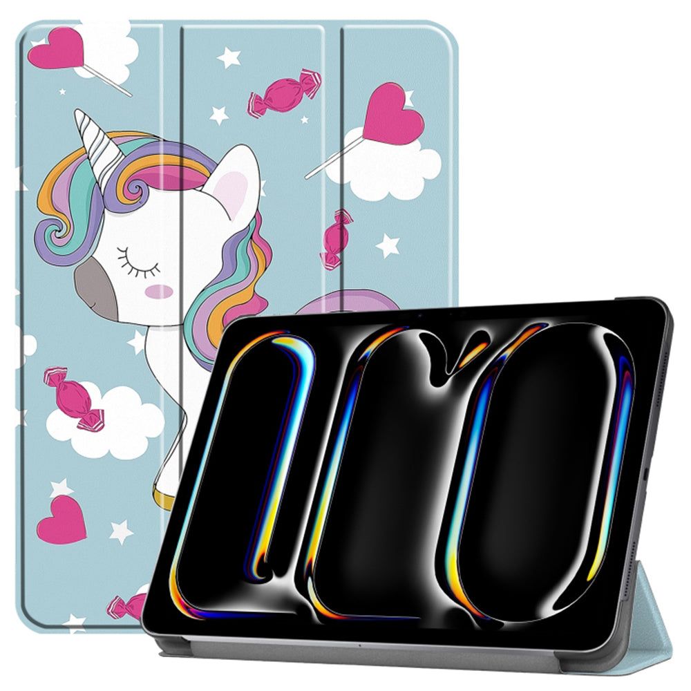 Etui na Apple iPad Pro 11 (2024), Techsuit, FoldPro Unicorn, wielokolorowe