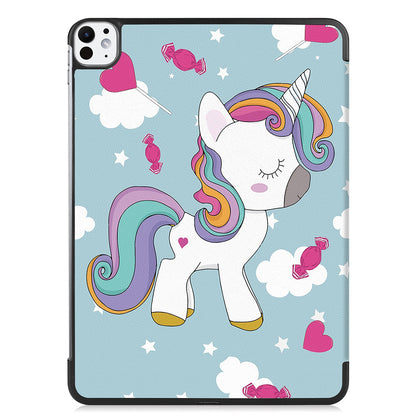 Etui na Apple iPad Pro 11 (2024), Techsuit, FoldPro Unicorn, wielokolorowe