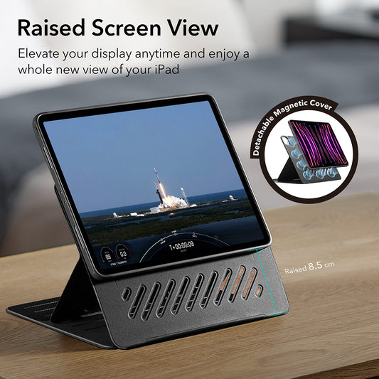 Etui na Apple iPad Pro 13 (2024), ESR, Shift, Czerwony