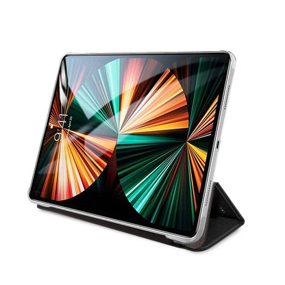 Etui na Apple iPad Pro 13 (2024), Karl Lagerfeld, Saffiano Karl & Choupette, Czarne