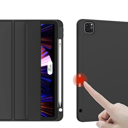 Case for Apple iPad Pro 13 (2024), Techsuit, Flex Trifold, Black