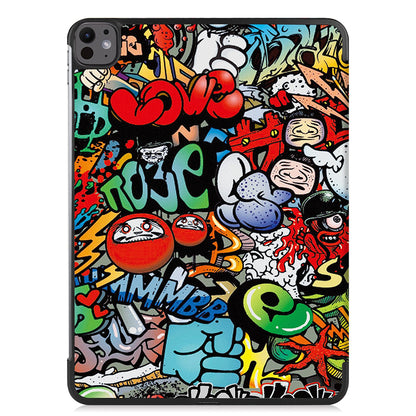 Etui na Apple iPad Pro 13 (2024), Techsuit, FoldPro Urban Vibe, Wielokolorowe