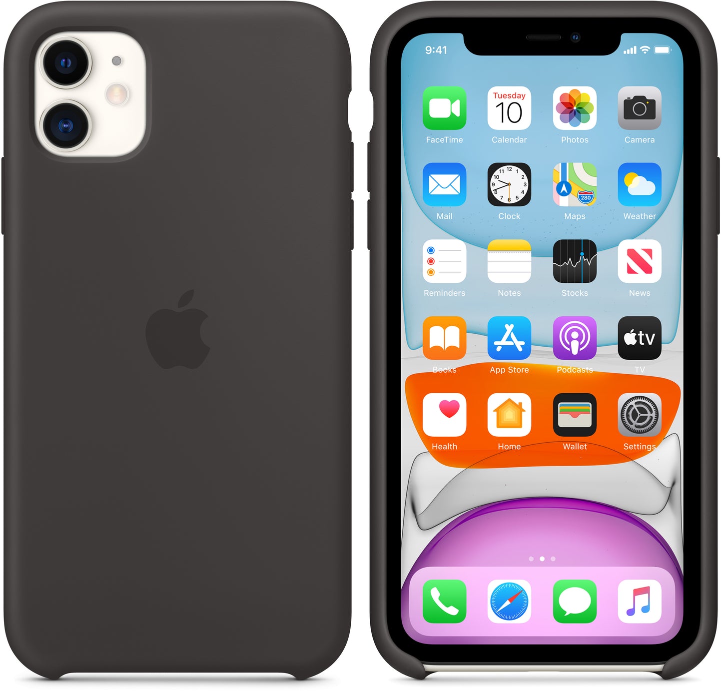 Etui do Apple iPhone 11, czarne MWVVU2ZE/A 