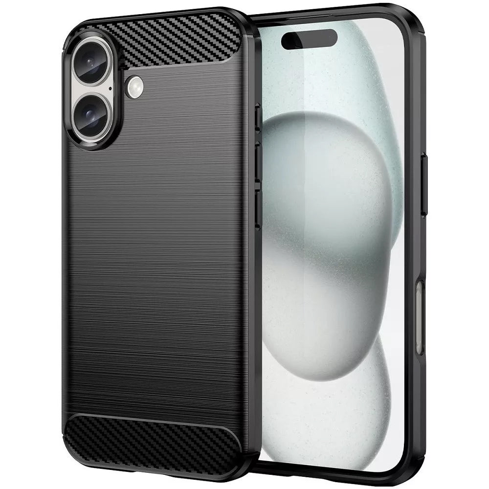 Etui na Apple iPhone 16 Plus, OEM, Carbon, Czarny