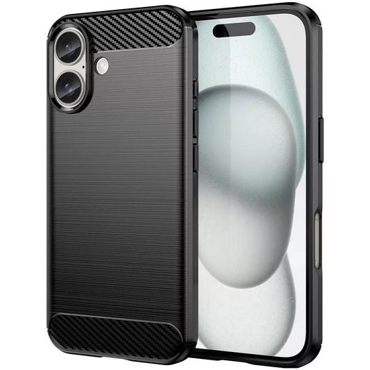 Case for Apple iPhone 16 Plus, OEM, Carbon, Black