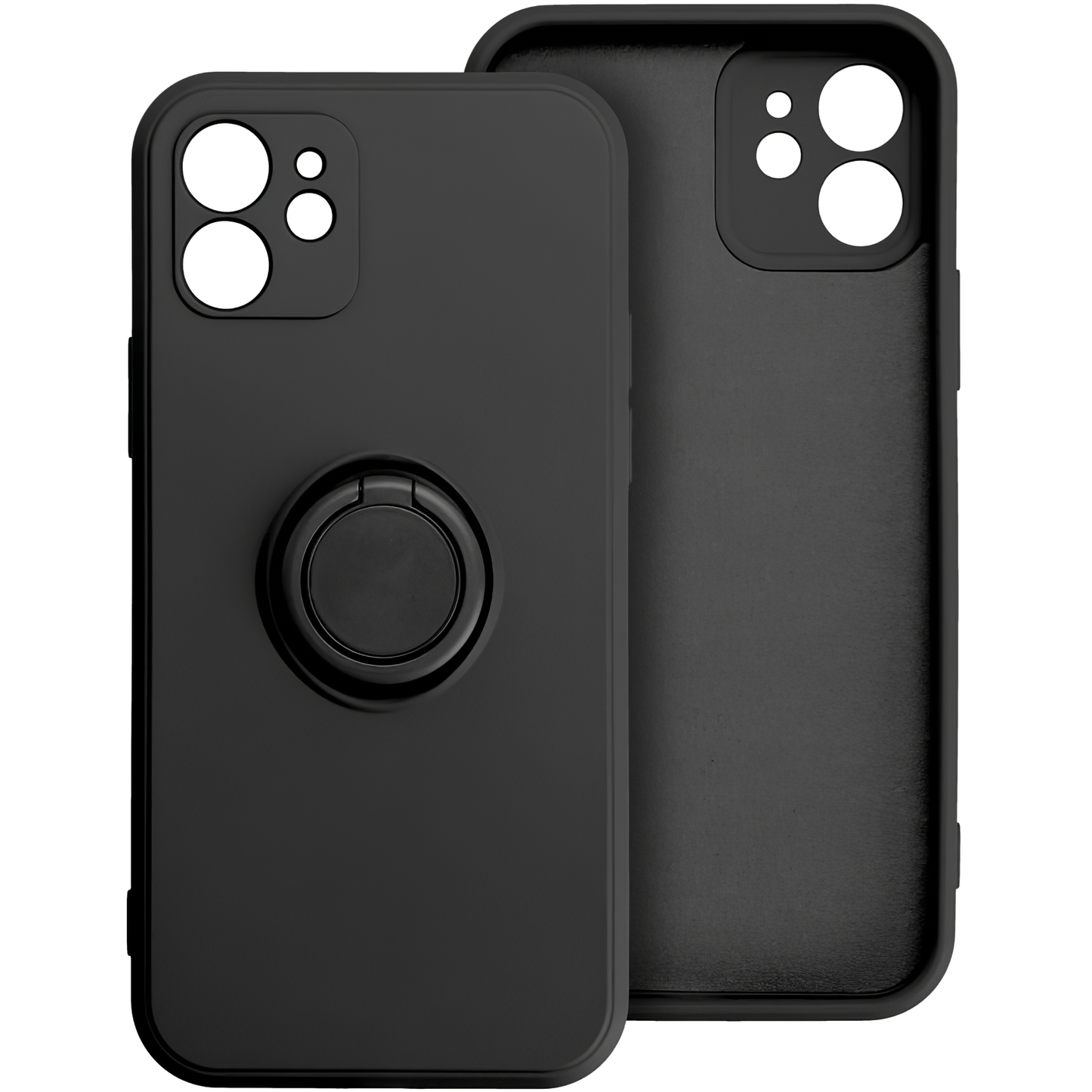 Etui na Apple iPhone 16 Plus, OEM, Silicone Ring, czarne