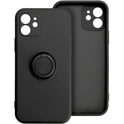 Etui na Apple iPhone 16 Pro, OEM, Silicone Ring, czarne