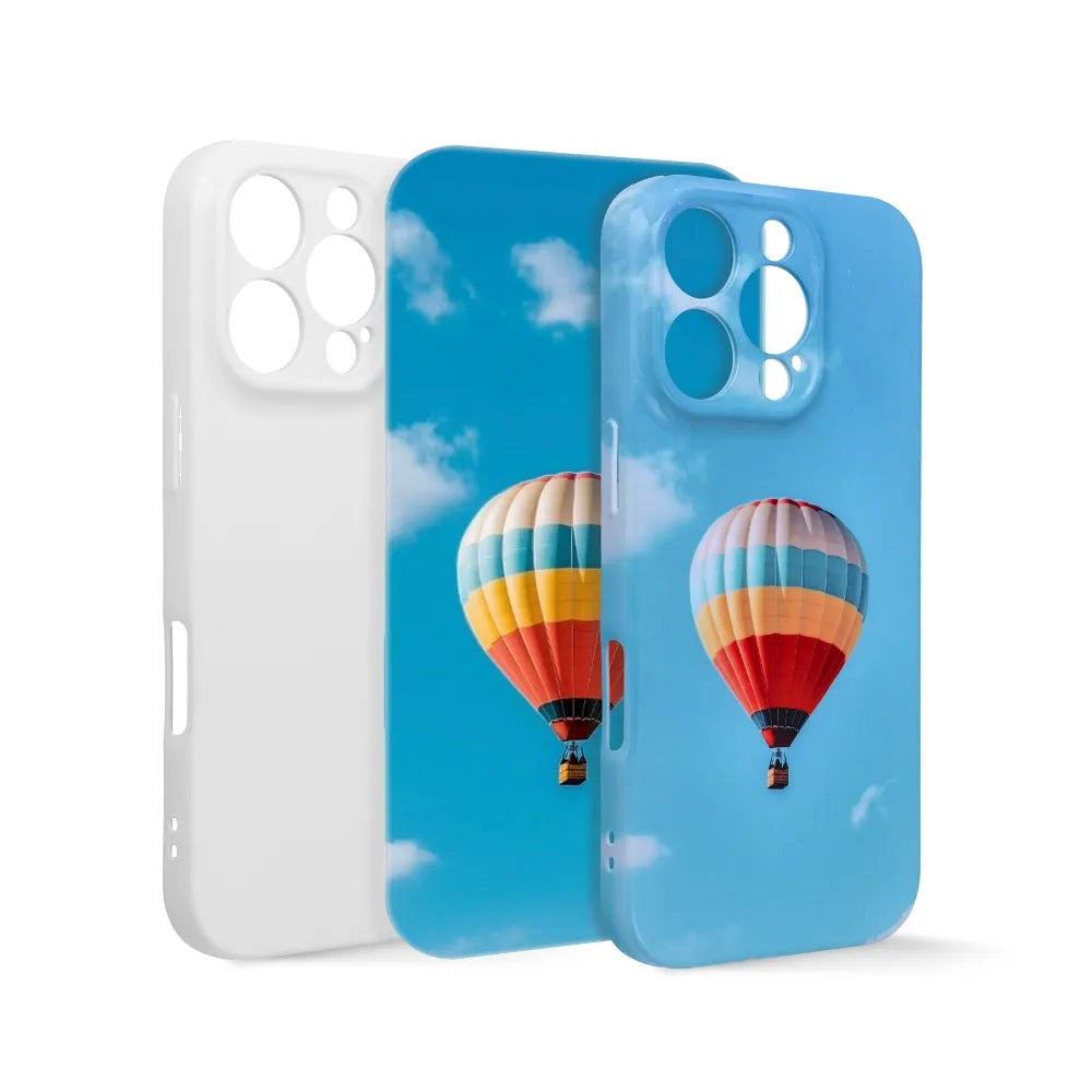 Etui do sublimacji Apple iPhone 16 Pro, OEM, miękkie, białe