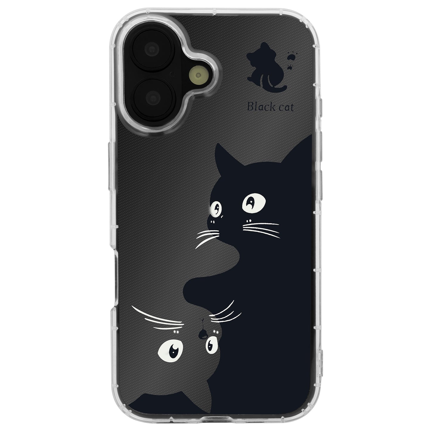 Case for Apple iPhone 17 Pro Max, OEM, Ultra Trendy Cat, Black