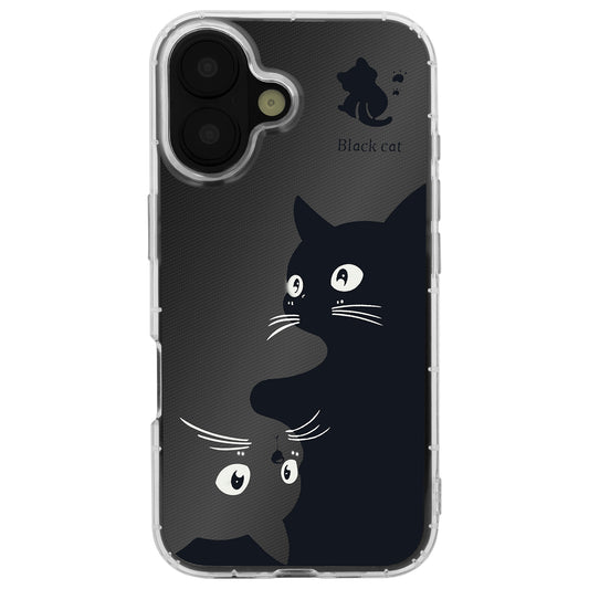 Case for Apple iPhone 17 Pro Max, OEM, Ultra Trendy Cat, Black
