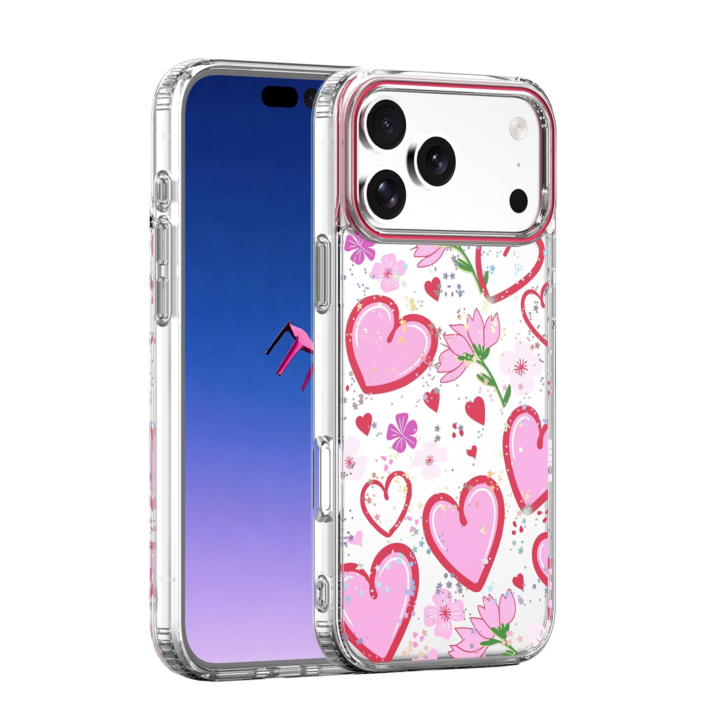 Case for Apple iPhone 14 Pro, OEM, Ultra Trendy Love 1, Multicolor