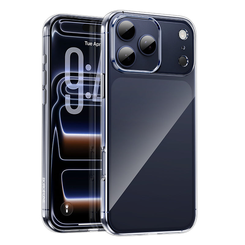 Etui na Apple iPhone 17 Pro Max, Borofone, BI4 Ice, Przezroczyste