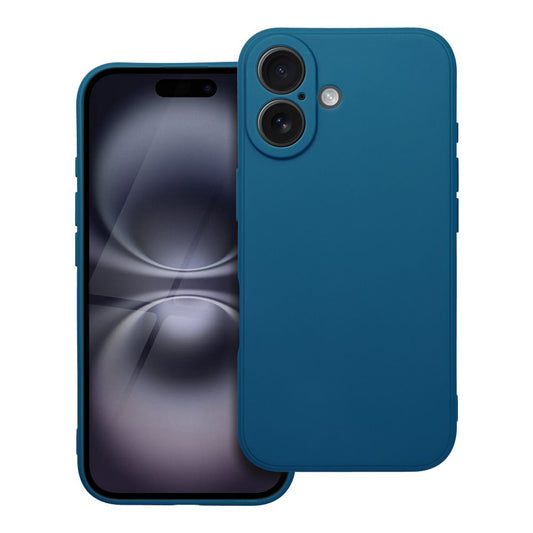 Etui na Apple iPhone 16, OEM, Matowe, Niebieskie
